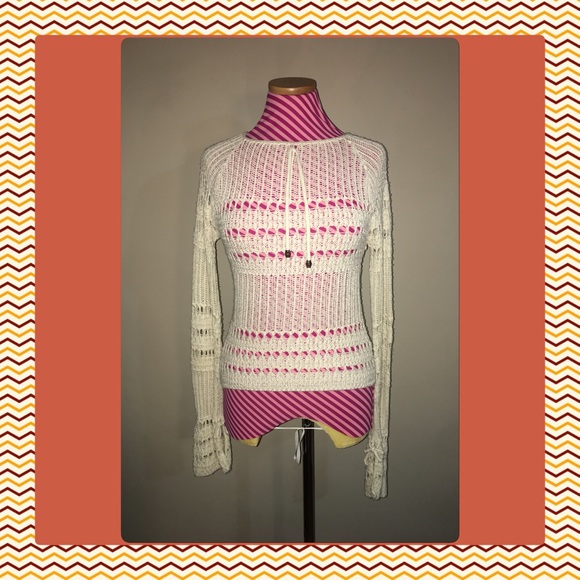 Sexy Cream Knit Top - Picture 1 of 3